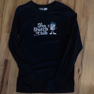 Dutch Bros Black Long Sleeve Tee